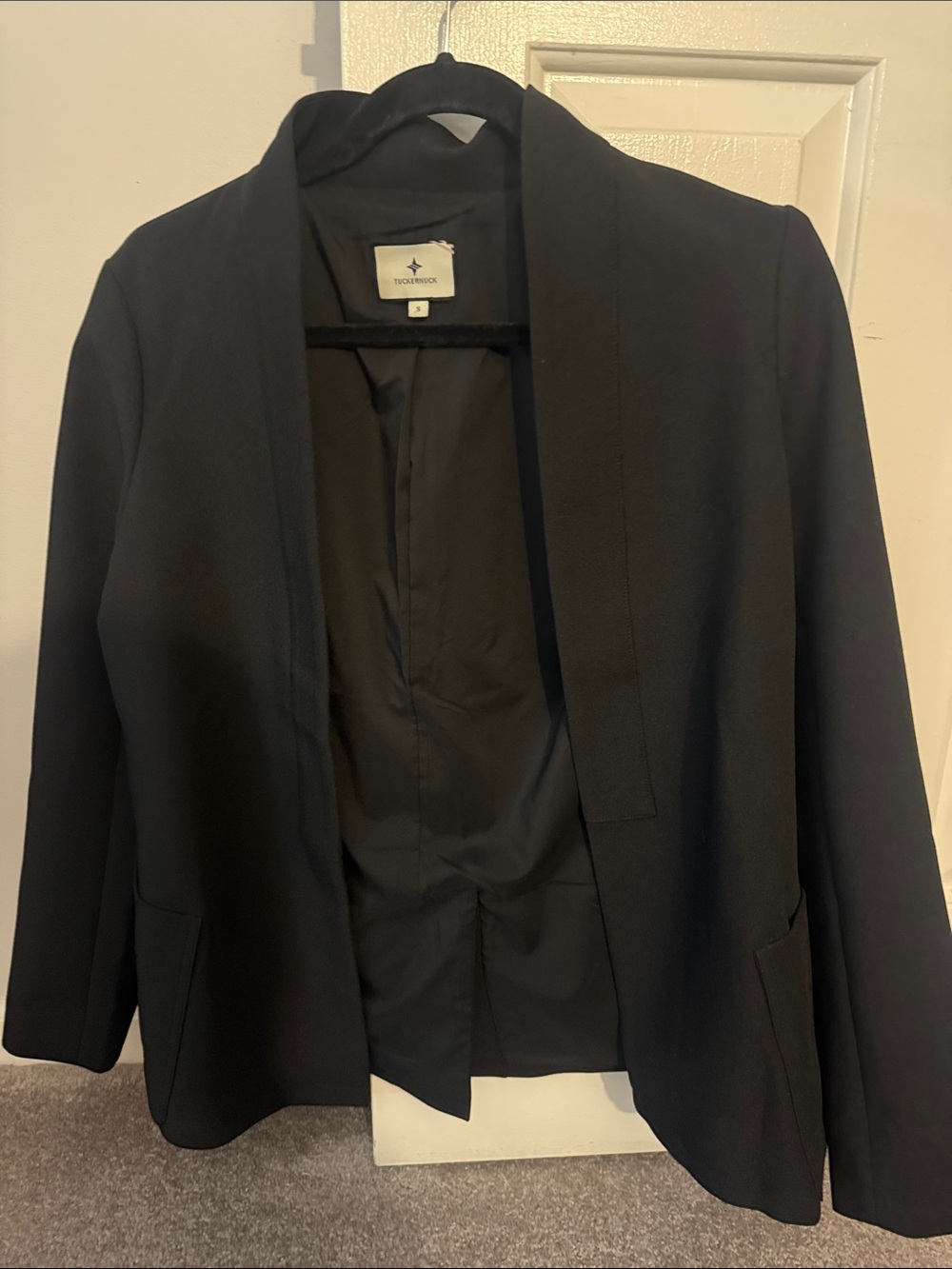 Tuckernuck Blazer in Black Size Small Like New